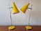 Mid-Century Yellow Table Lamps by Josef Hurka for Lidokov, 1960s, Set of 2 11