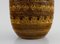 Blumentopf aus glasierter Keramik in Senfgelb von Aldo Londi für Bitossi 5