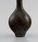 Vase aus glasierter Keramik von Berndt Friberg für Gustavsberg Studiohand 6