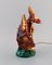 France, Fish-Shaped Table Lamp in Glazed Ceramics from Vallauris & Monaco, France 4