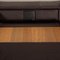 Tangram Dark Brown Leather Three-Seater Sofa from Himolla 4