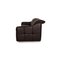 Tangram Dark Brown Leather Three-Seater Sofa from Himolla 11