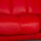 Red Leather Paloma 3-Seat Sofa from Stressless 4