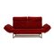 Canapé 2 Places DS 450 en Tissu Rouge de De Sede 3