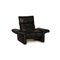 Fauteuil Elena en Cuir Noir de Koinor 3