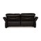 Black Leather Elena 3-Seat Sofa with Relax Function from Koinor, Image 8
