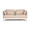 Cream Leather DS 333 2-Seat Sofa from De Sede, Image 1