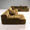 Velvet Tufty Sofa in Olive Green by Patricia Urquiola for B&B Italia 4