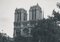 Man, Notre Dam, 1955, Black & White Photograph 3