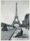 Eiffel Tower, 1950s, Black & White Photograph 1