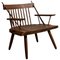 Elm Burl Wood Lounge Chair by Michael Rozell 1