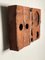 African Mahogany Chip Carved Sculpture by Michael Rozell 4