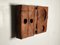 African Mahogany Chip Carved Sculpture by Michael Rozell 2