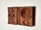 African Mahogany Chip Carved Sculpture by Michael Rozell 6