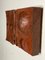 African Mahogany Chip Carved Sculpture by Michael Rozell 3