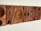 Large Mahogany Chip Carved Sculpture by Michael Rozell 4