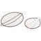 Large #7252 Fruit Basket and #7226 Small Fruit Basket by Carl Auböck, Set of 2, Image 1