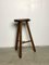 Sculpted Figured Walnut Counter Stool by Michael Rozell, Image 2