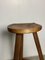 Sculpted Figured Walnut Counter Stool by Michael Rozell 6