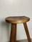 Sculpted Figured Walnut Counter Stool by Michael Rozell, Image 6