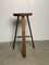 Sculpted Figured Walnut Counter Stool by Michael Rozell, Image 8