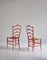 Italian Ferrante Ladderback Chairs by Gio Ponti for A. Bulleri & Co, 1950s, Set of 2 11