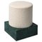 Base Green Pouf by Houtique, Image 1