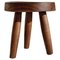 High Brown Milk Stool by Bicci de' Medici Studio, Image 1