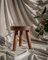 High Brown Milk Stool by Bicci de' Medici Studio 2