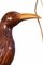 Lámpara vintage de madera con pájaro de Aldo Tura, Italy, años 50, Imagen 3