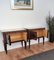 Mid-Century Italian Art Deco Nightstands with White Marble Tops, Set of 2, Image 4