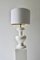 Grande Lampe de Bureau Mid-Century Blanche 4