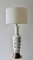 Tall Mid-Century American White Table Lamp in Ceramic, Image 3