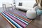 Tapis Kilim Vintage en Laine, Turquie 3