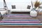 Tapis Kilim Vintage en Laine, Turquie 5