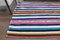 Tapis Kilim Vintage en Laine, Turquie 6