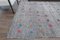 Vintage Turkish Kilim Gray Area Rug 6