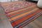 Alfombra Kilim turca vintage de lana, Imagen 4