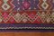 Vintage Turkish Wool Kilim Area Rug 10