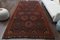 Vintage Turkish Gray Wool Kilim Area Rug 1