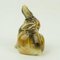 Austrian Art Deco Glazed Ceramic Rabbit by Eduard Klablena 3