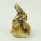 Austrian Art Deco Glazed Ceramic Rabbit by Eduard Klablena, Image 3
