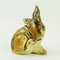 Austrian Art Deco Glazed Ceramic Rabbit by Eduard Klablena 2