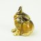 Austrian Art Deco Glazed Ceramic Rabbit by Eduard Klablena 4