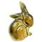 Austrian Art Deco Glazed Ceramic Rabbit by Eduard Klablena 1