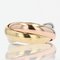 Modern French Trinity Ring in 18 Karat Gold from Cartier 8