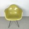 DAR Stuhl in Zitronengelb mit Original Eiffel Gestell von Eames für Herman Miller 3