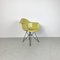DAR Stuhl in Zitronengelb mit Original Eiffel Gestell von Eames für Herman Miller 1