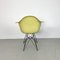 DAR Chair in Lemon with Original Eiffel Base by Eames for Herman Miller 6