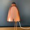 Lámpara de mesa Maclamp vintage de cobre y madera, años 60, Imagen 6